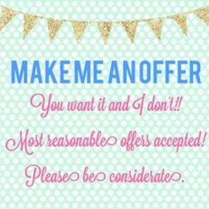 All Reasonable Offers will be considered